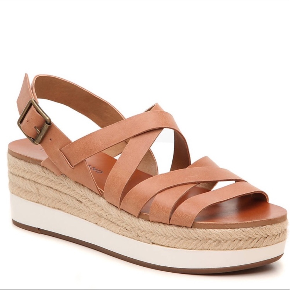 LUCKY BRAND JOKEPA WEDGE SANDAL/ SIZE 8